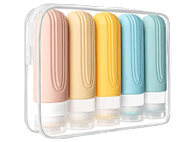 Cheodin Toiletry Travel Bottle Set, 5-pack
