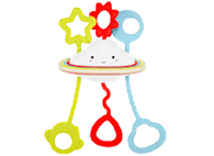 Skip Hop Silver Lining Pull and Play Sensory Toy