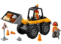 LEGO City Yellow Construction Wheel Loader Kit