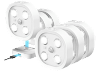 Lightbiz Cabinet Rechargeable Puck Light with Remote