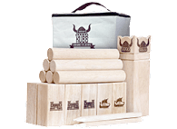 GoSports Kubb Yard Game Set Backyard Size