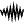icon depicting a jagged sound waveform