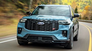 2025 Ford Explorer ST front, driving