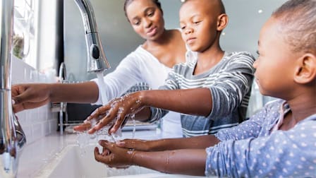 For Flu Protection, Is Hand-Washing Better Than Using Hand Sanitizer?