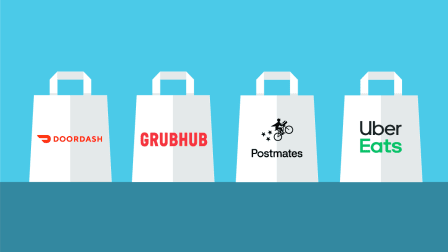 DoorDash, Grubhub, Postmates, and Uber Eats: How Food Delivery Services Perform