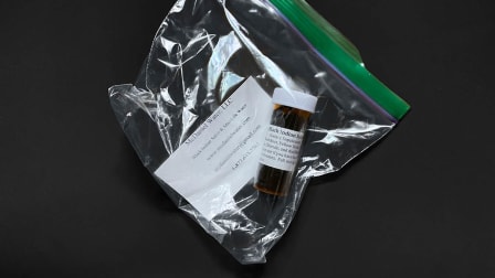 Indian Herb, a black-salve product made by McDaniel Water