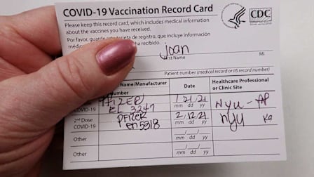 How to Protect Your COVID-19 Vaccination Card, and Where to Use It