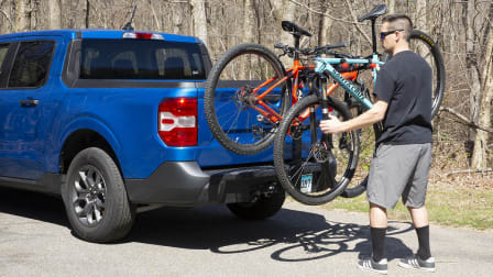 Bike rack review - Hanging rack from Allen