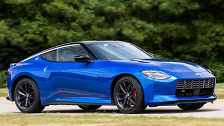 2023 Nissan Z front driving at ATC