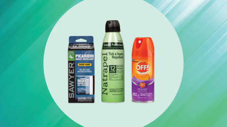 Sawyer Premium Insect Repellent, Natrapel Tick & Insect Repellent Aerosol and Off Family Care Insect Repellent VIII with Picaridin