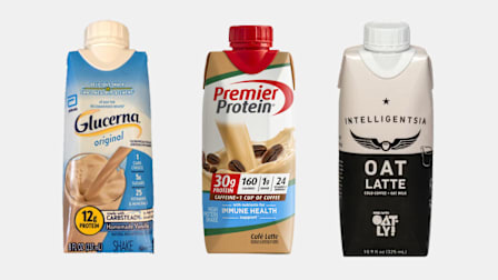 Lyons Magnus Nutritional Drinks from left: Glucerna Original, Premier Protein and Intelligentsia