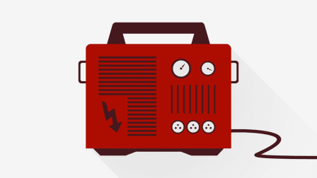 An illustration of a generator