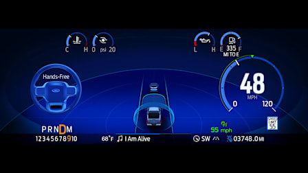 Ford Mach-E screen