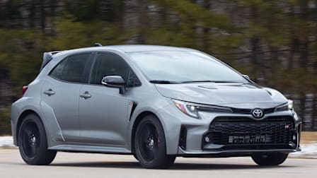 2023 Toyota GR Corolla driving