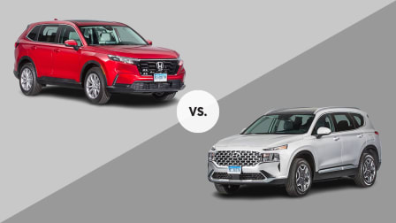 2023 Honda CR-V and 2021 Hyundai Santa Fe