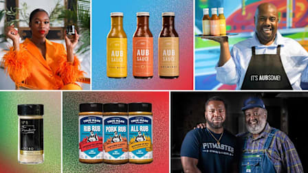 Sauces and rubs and the company owners