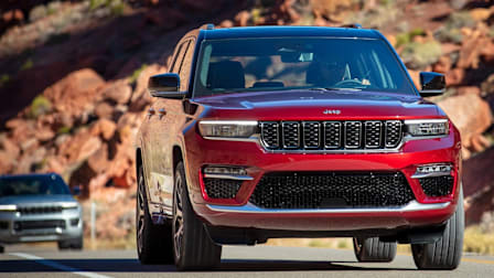 2024 Jeep Grand Cherokee front driving