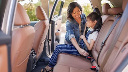 2024 Nissan Rogue passenger in back seat