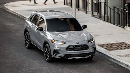 Honda SUV on a street