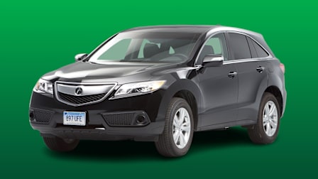 2016 Acura RDX on green background