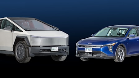 Tesla Cybertruck abd Kia K4