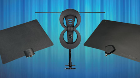 Mohu Leaf 50 Amplified Indoor Antenna, Clearstream 2Max Indoor/Outdoor Antenna, Channel Master Flatenna Ultra-Thin Indoor TV Antenna