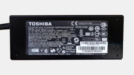 Recalled Toshiba Laptop AC Adapters