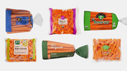 Carrots linked to an E.Coli outbreak from O-Organic, Marketside, Bunny Luv, 365, Good & Gather, and Wegmans