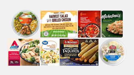 Recalled products from various brands containing cooked poultry