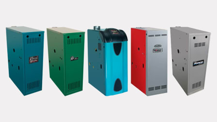 U.S. Boiler, New Yorker Boiler, Advantage, FORCE and Archer brand gas-fired hot water residential boilers