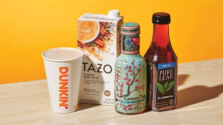 Popular tea drinks