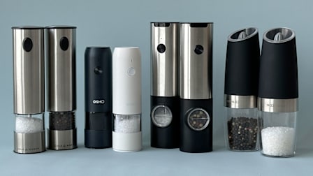 Salt and Pepper Grinders from various brands