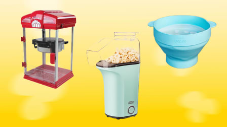 Westbend, Dash, and Popco popcorn makers