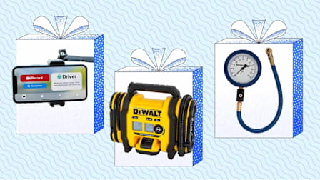 Driver Dash Cam Smartphone App, DeWalt 20V Max Inflator, Intercomp 360060 Tire pressure gauge