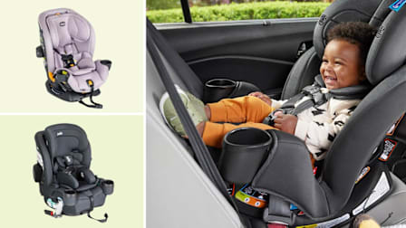 Chicco OneFit LX All-in-One Car Seat, Graco TrioGrow SnugLock 3-in-1 Car Seat, Joie Saffron SI
