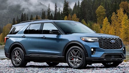 2025 Ford Explorer ST in a scenic location