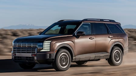 2026 Hyundai Palisade XRT PRO driving in dirt