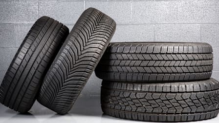 Tires in ATC Garage
