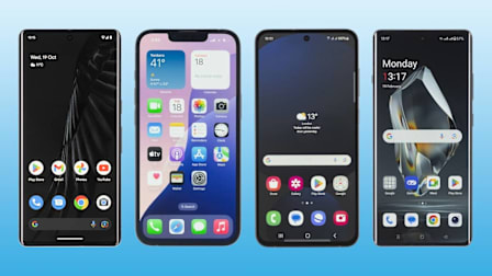 Google Pixel 7 Pro, iPhone 16e, Samsung Galaxy S24 FE, OnePlus 12R smart phones