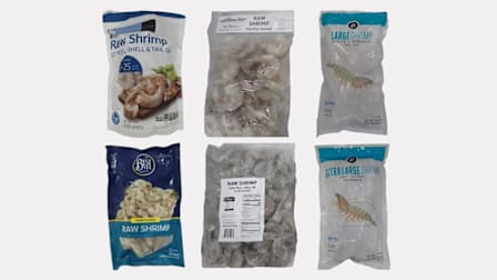 Waterfront Bistro Raw Shrimp EZ Peel Shell-On Jumbo 21-25, AquaStar 13/15 Raw Shrimp Easy Peel Deveined, Publix 31/40 Large Shrimp Peeled & Deveined Tail-On, Best Yest Shrimp Raw EZ Peel Shell On, AquaStar 16/20 Raw White Shrimp Easy-Peel Shell-On, Publix 21 /25 Raw Extra-Large Shrimp Easy to Peel Deveined