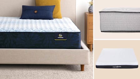 Serta Classic Alden Medium Standard, Beautyrest BR-800 12" Medium Firm, Novaform 10" SoFresh Responsive Foam mattresses