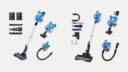 recalled INSE Cordless Stick Vacuums, models S6P Pro and S6T with their accessories