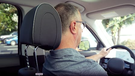 Head restraint design and adjustment is important in reducing whiplash risks