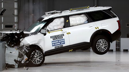 2026 Hyundai Palisade in IIHS front crash test