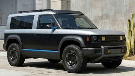 Slate truck in SUV configuration with Ice House customization