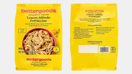 Bettergoods Lemon Alfredo Fettuccine