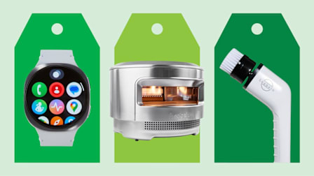 Samsung Galaxy Watch8, Solo Stove Pi Dual Fuel Pizza Oven, and Leebein Power Spin Scrubber ANS-8050
