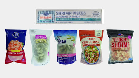 More Frozen Shrimp Recalled for Possible Radioactive Contamination