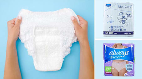 Best Incontinence Underwear and Adult Diapers 