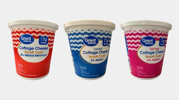 Walmart Great Value Cottage Cheese Recalled Because It May Not Be Fully Pasteurized